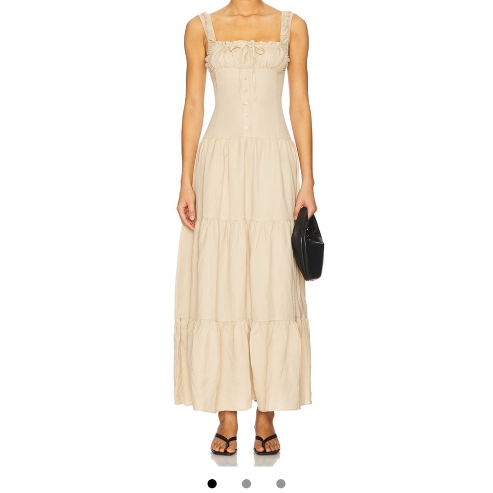 Lioness Maxi Dress - Deep Wheat
